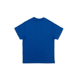 Gugoogu Contrast Stitch Minimalist Logo Slim Fit T-Shirt | Blue | Hong Kong Original Design