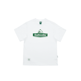 Gugoogu Peeking Bird Box Logo Slim Fit T-Shirt | White | Hong Kong Original Design
