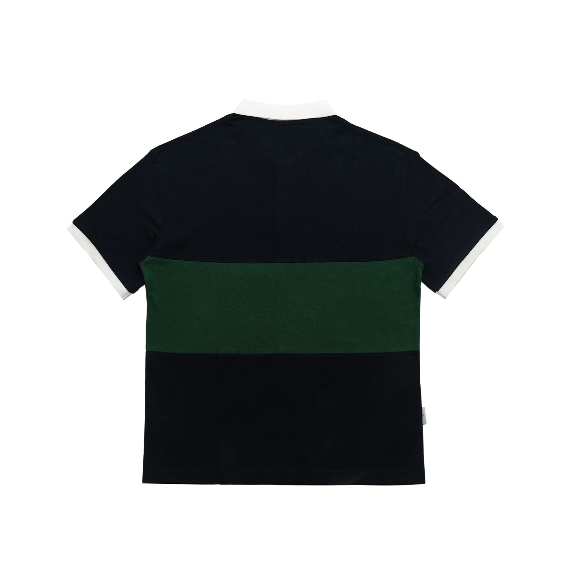 Gugoogu Classic Logo Pure Cotton Slightly Loose Polo Shirt | Forest Green | Hong Kong Original Design