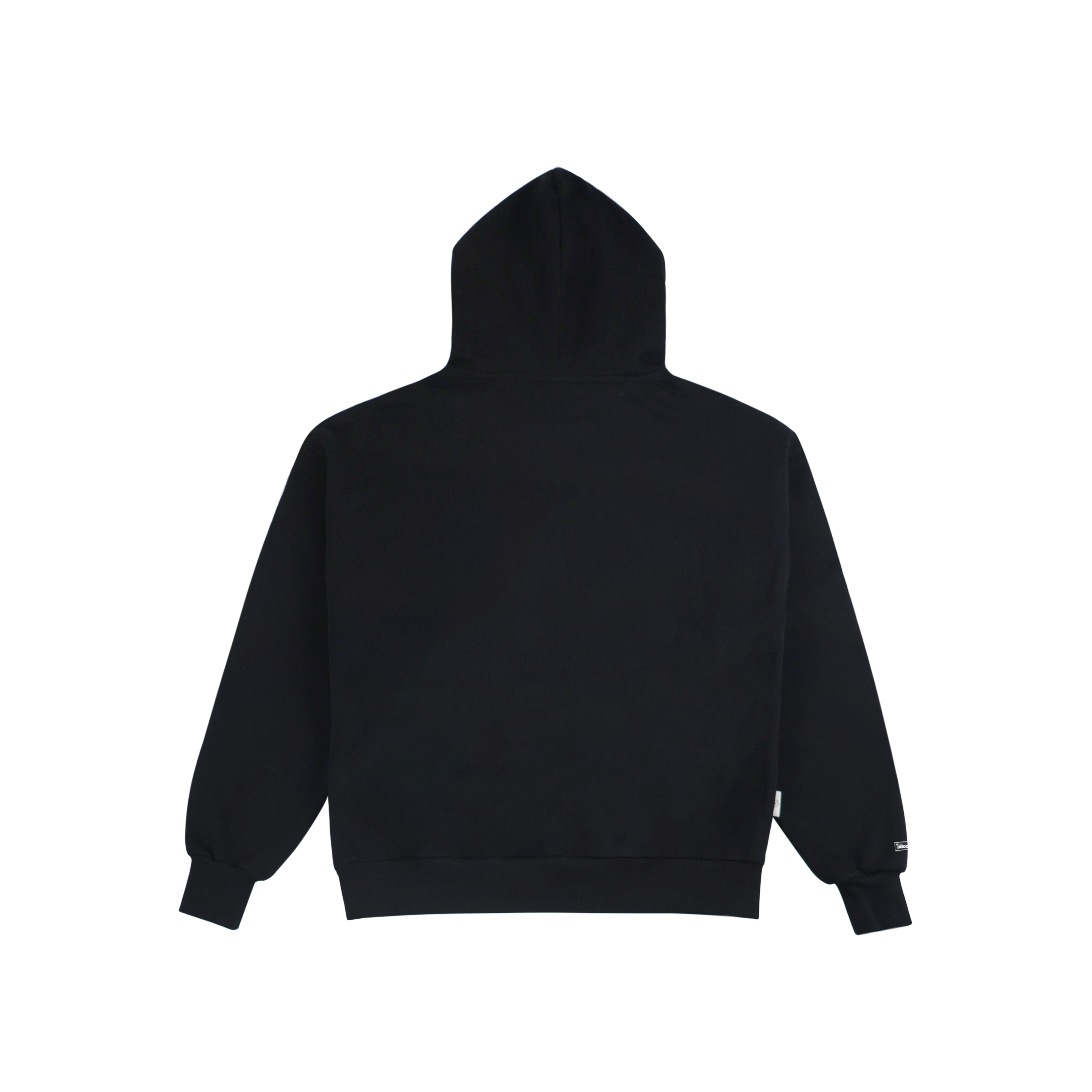 Logo Embroidered Fleece Hoodie | Black | Hong Kong Original Design