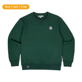 Gubi Embroidered Sweatshirt | Brand green | Hong Kong original design