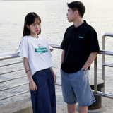 Gugoogu Peeking Bird Box Logo Slim Fit T-Shirt | White | Hong Kong Original Design