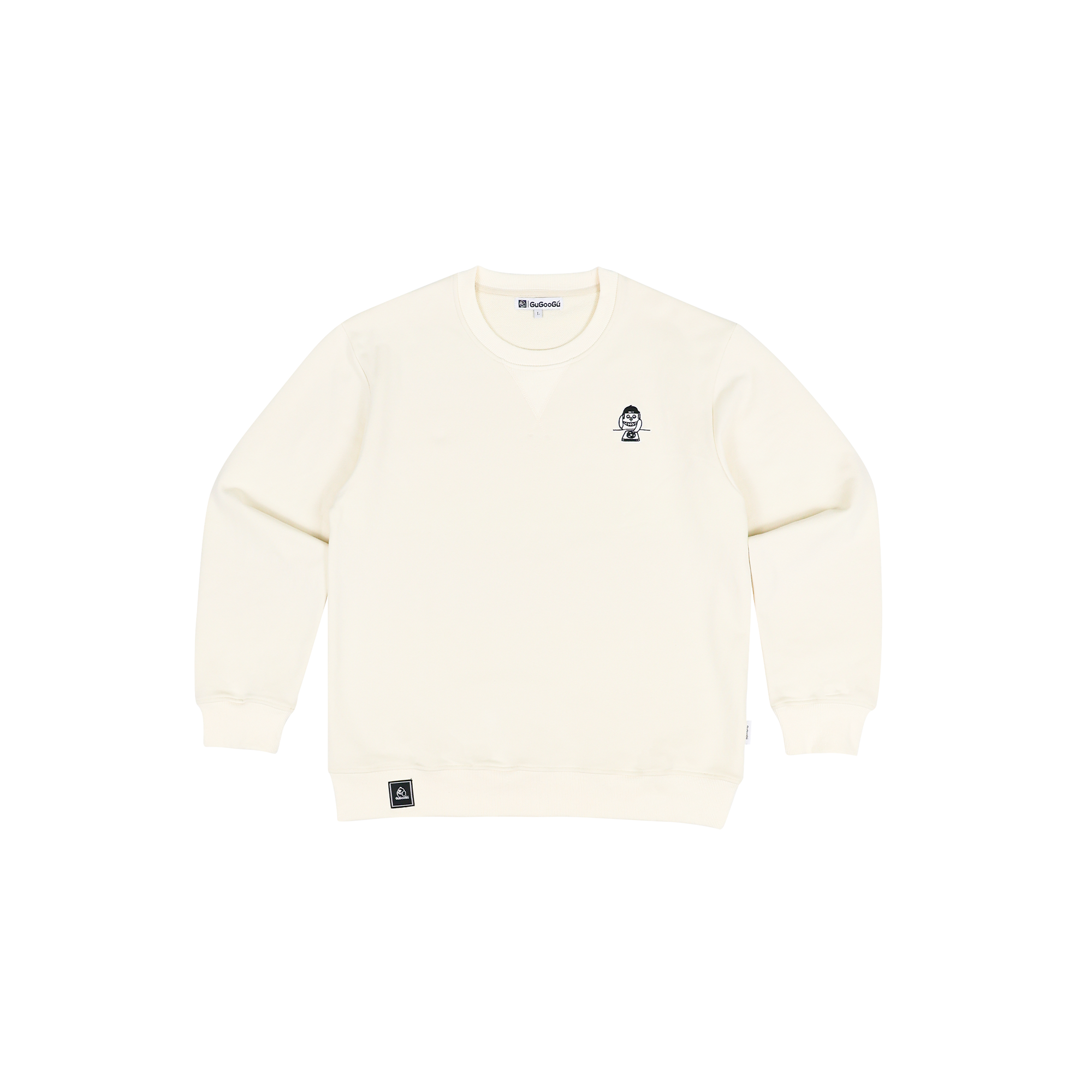 Gubi Embroidered Sweatshirt | Off-White | Hong Kong original