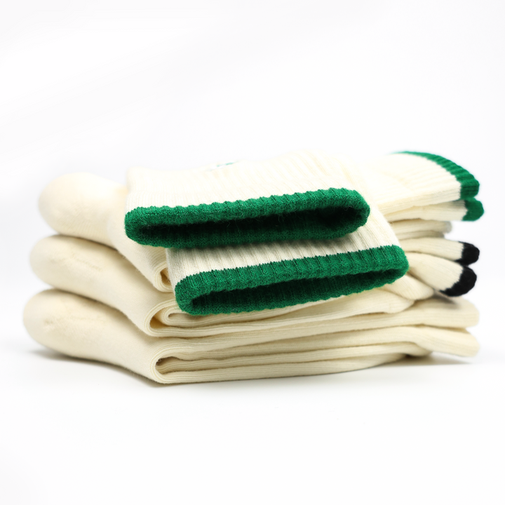 GUGOOGU 運動休閒襪 百搭襪 條紋飾邊設計，為造型帶來無限可能。
