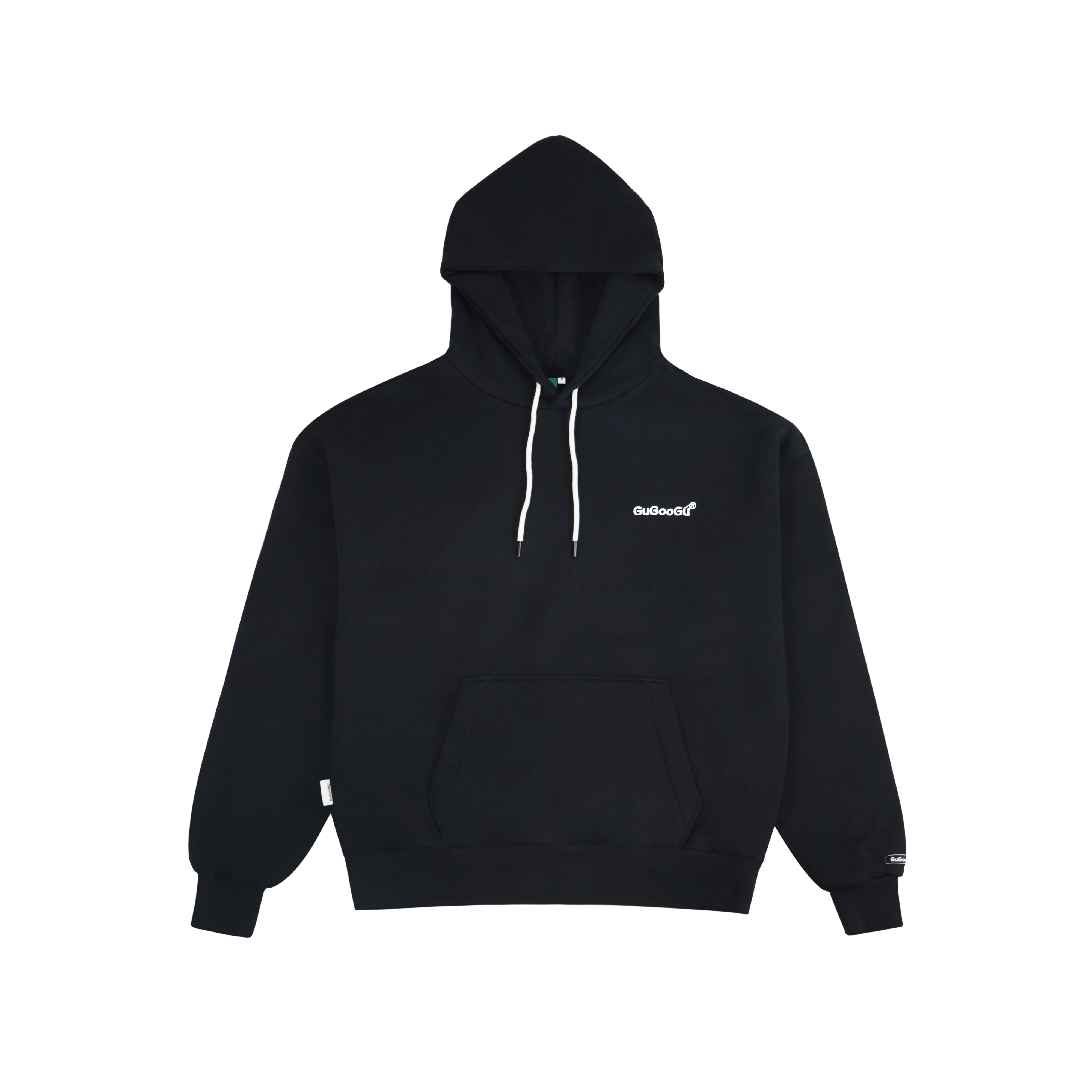 Logo Embroidered Fleece Hoodie | Black | Hong Kong Original Design