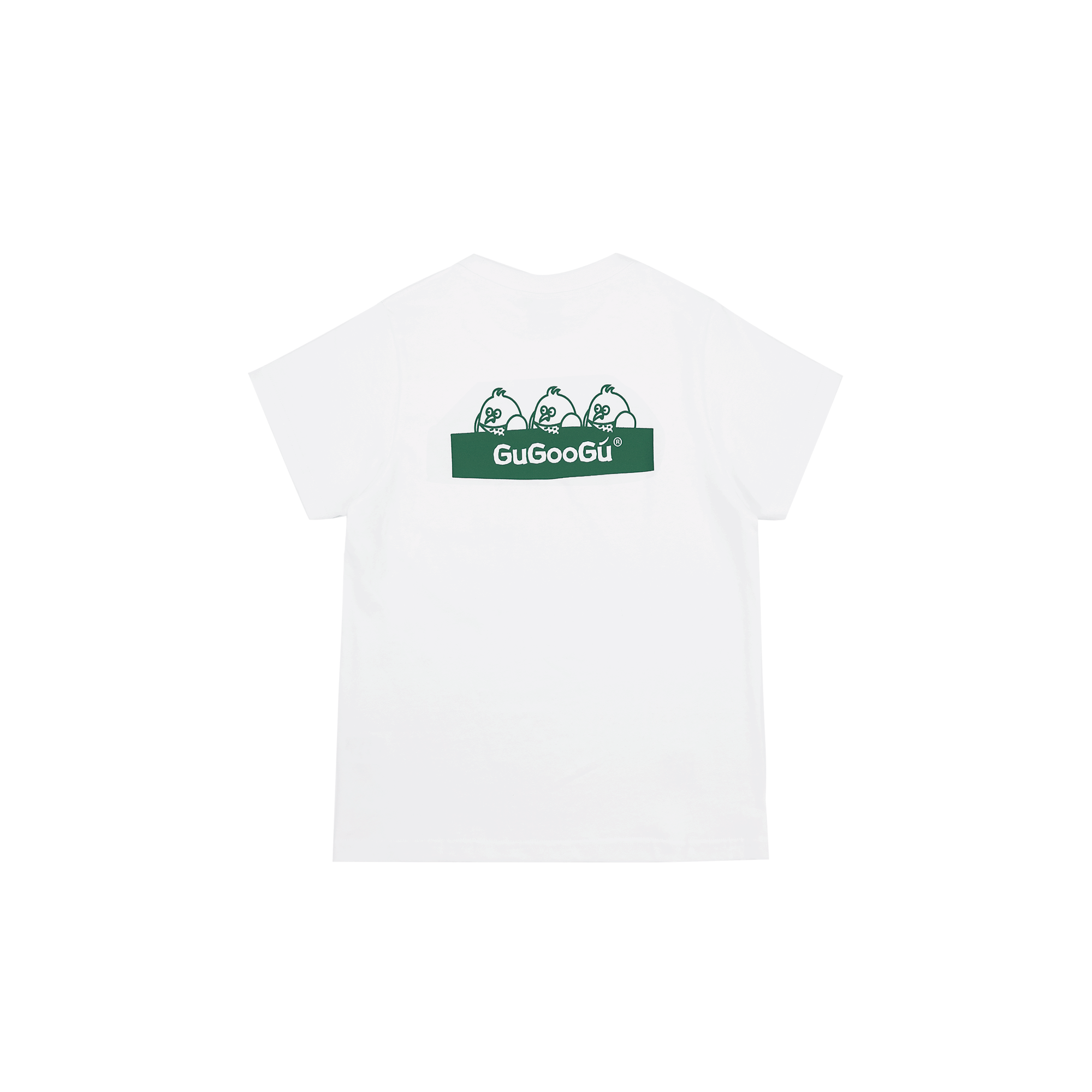 Double-sided printpocket T-shirt | White | Hong Kong Original Design